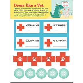 I Want to Be A Vet Activity Book: Includes 100 Stickers and Pop-Outs by Storey Publishing