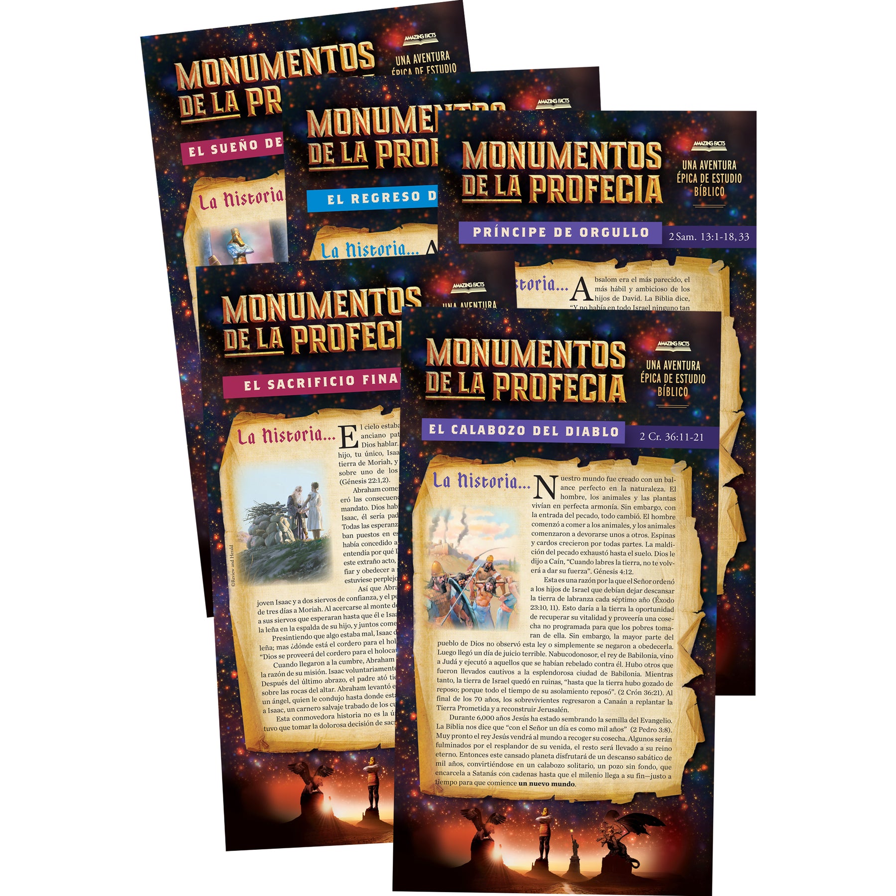 Monumentos De La Profecia Set (Landmarks of Prophecy Storacles Set -Spanish) by Doug Batchelor