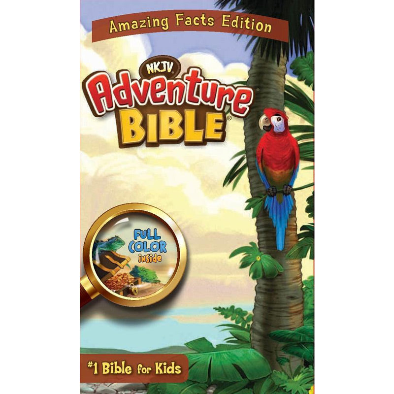 ONE-OF-A-KIND Deal - NKJV Adventure Bible for Kids (softcover) by Amazing Facts