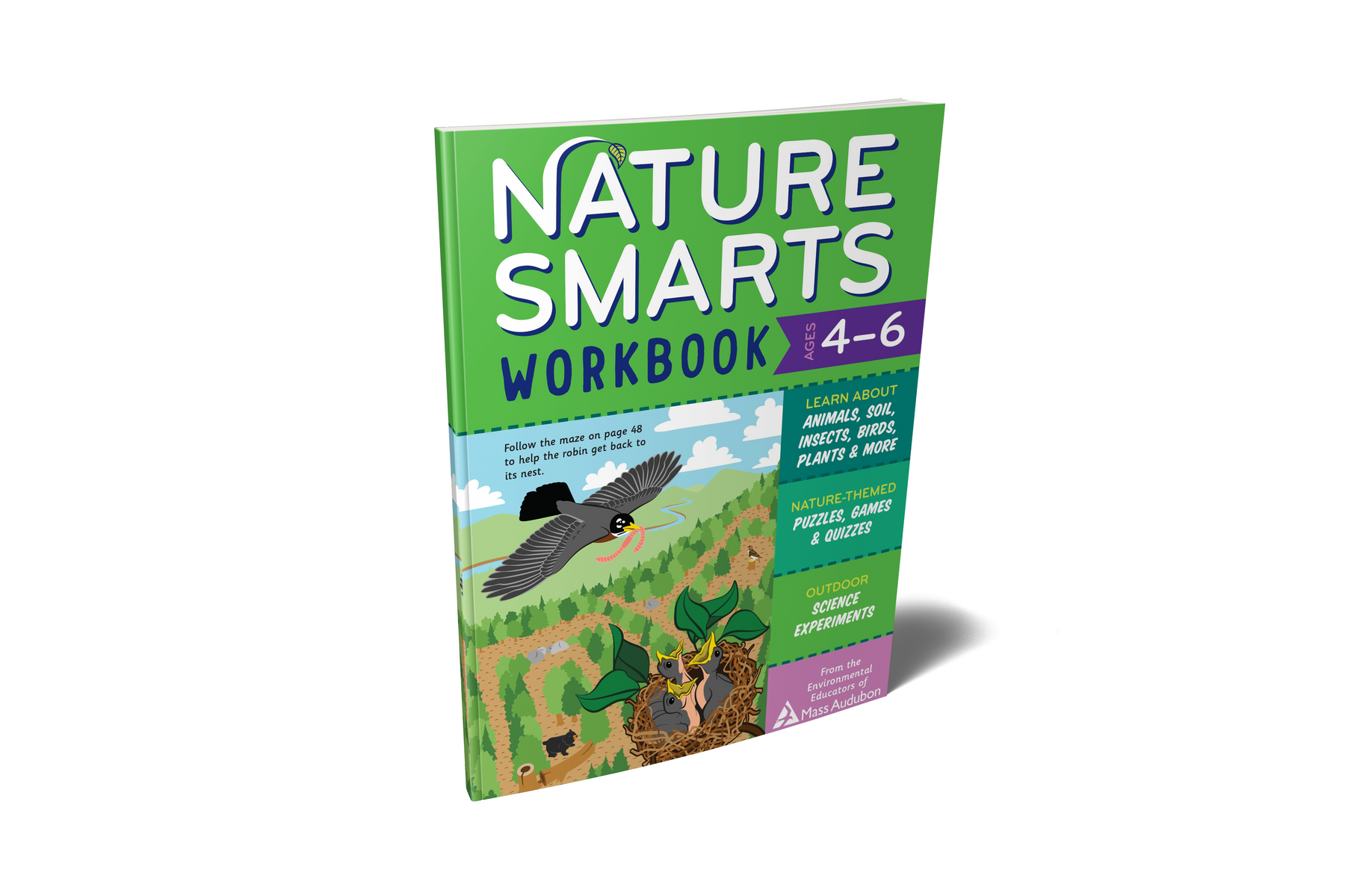 Nature Smarts Workbook (ages 4-6) by Storey