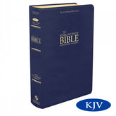 Large Print KJV Platinum Remnant Study Bible (Black Leather)