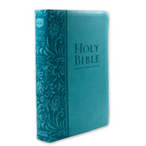 NKJV Prophecy Study Bible (Teal Leathersoft) by Amazing Facts