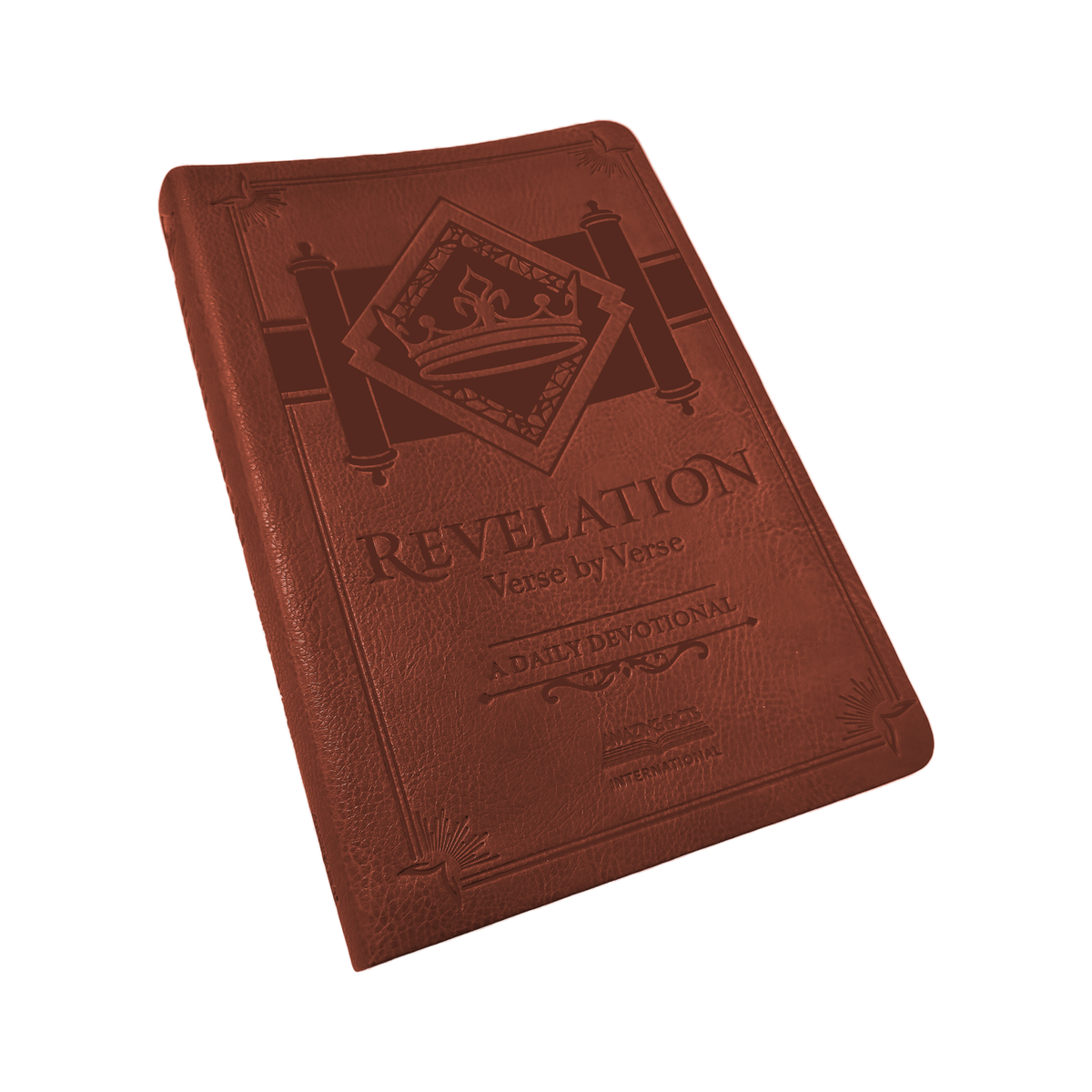 Revelation Verse by Verse: A Daily Devotional (Leathersoft Brown)