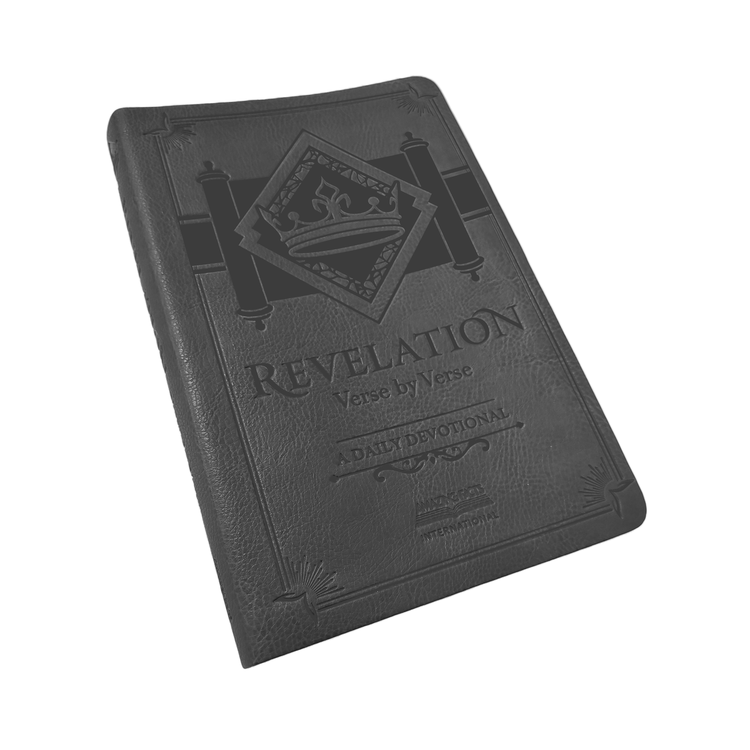 Revelation Verse by Verse: A Daily Devotional (Leathersoft Gray)