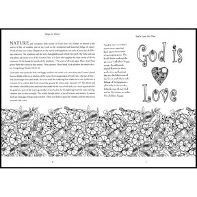 Steps to Christ for Reading and Coloring by Safeliz