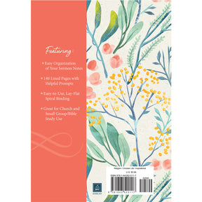 Sermon Notes Journal (Floral) by Barbour Publishing