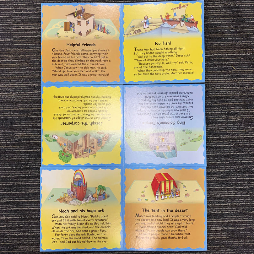 The Bible Journey Storybook: With Pop-Up Play Scenes by Kregel Children's Books