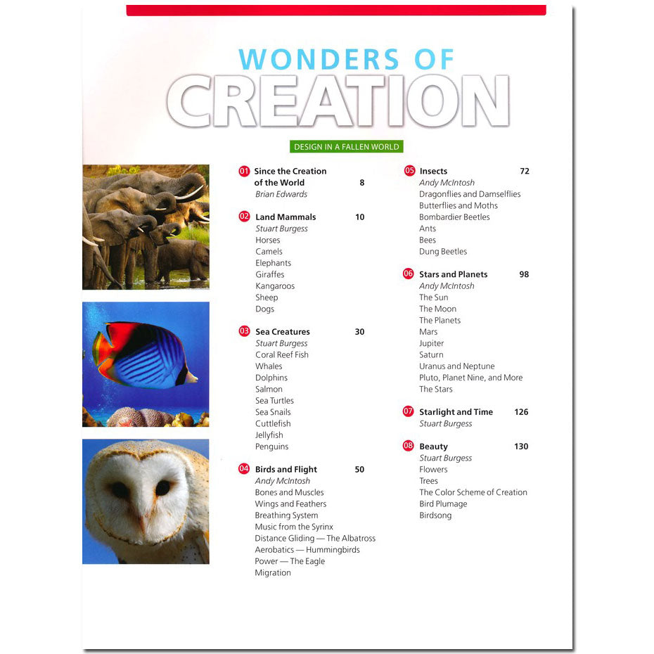 Wonders of Creation: Design in a Fallen World by New Leaf Publishing