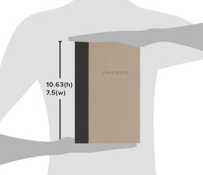 Clearance - KJV Super Giant Print Deluxe Reference Bible (Thumb-Indexed) Black Leathersoft by Thomas Nelson