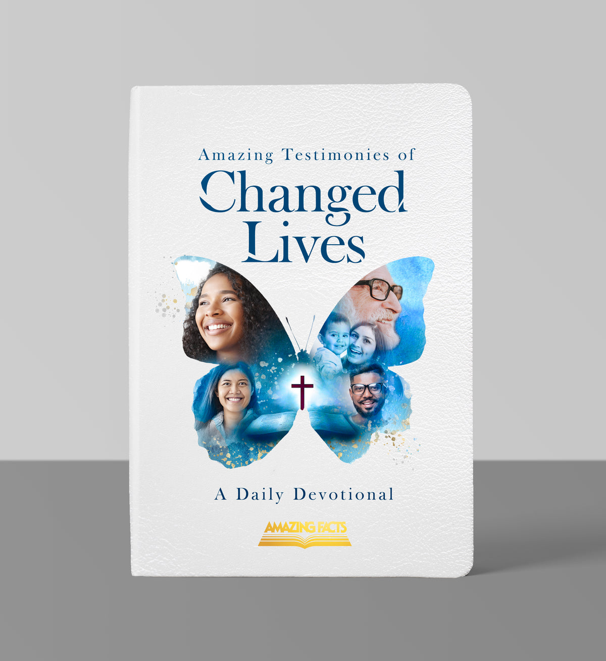Clearance: (Leathersoft) Amazing Testimonies of Changed Lives: A Daily Devotional by Amazing Facts