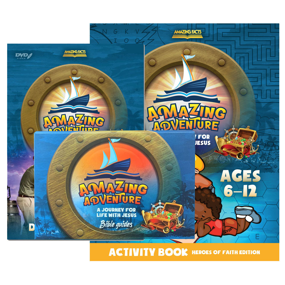 Amazing Adventure DVD, Study Guide & Activity Book Set by Doug Batchelor