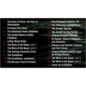 Second Beast Rising (3 Volume Set, 24 DVDs) by Scott Ritsema Belt of Truth