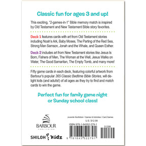 Bible Story Match: Classic Memory Game for Kids by Barbour Publishing