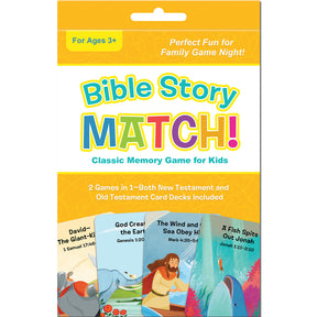 Bible Story Match: Classic Memory Game for Kids by Barbour Publishing