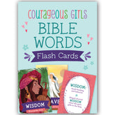 Courageous Girls Bible Words Flash Cards (48 Cards) by Barbour Publishing