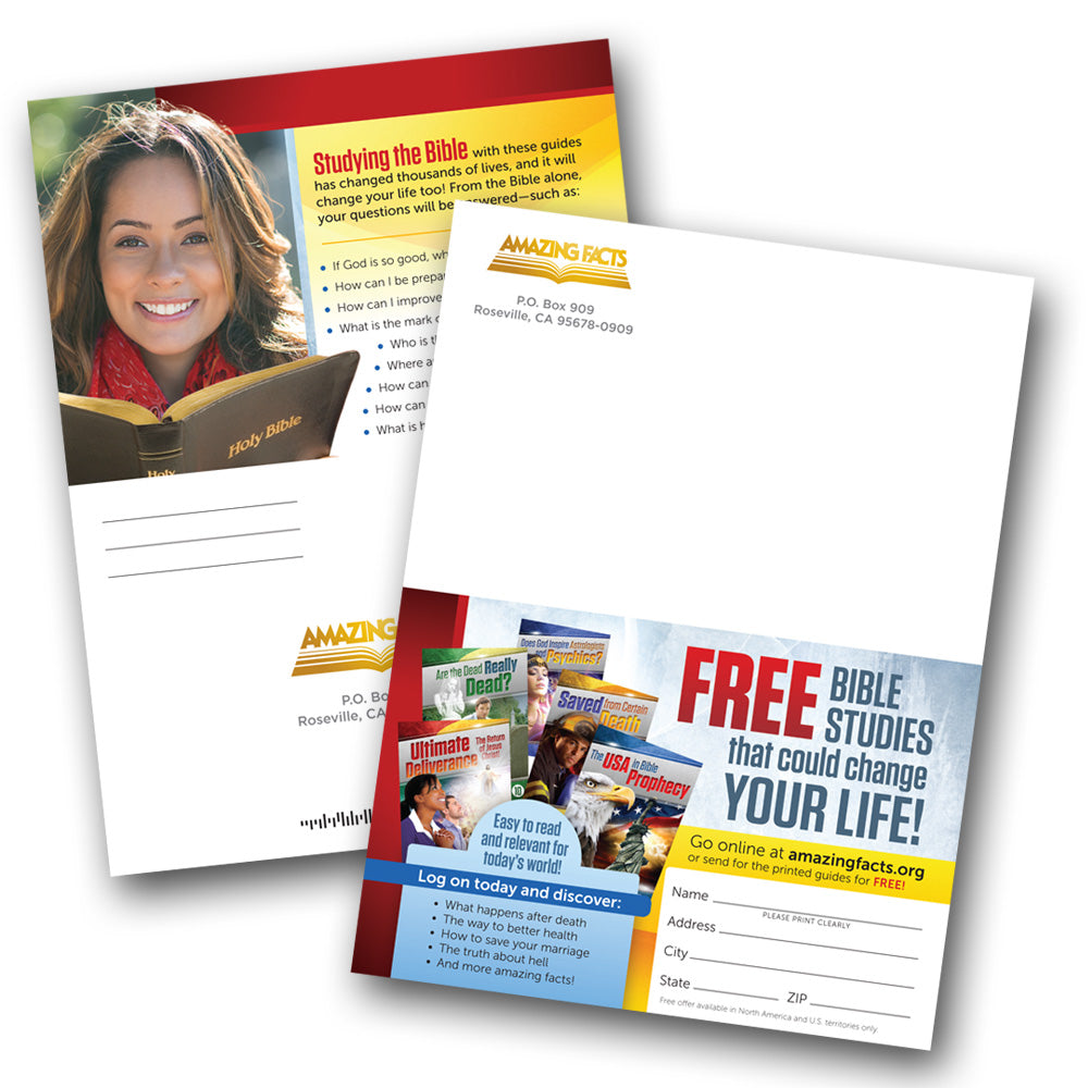 Bible School Enrollment Cards(100/Pack) by Amazing Facts