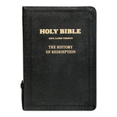 KJV Bible With The History of Redemption (Zipper) by Everlasting Gospel
