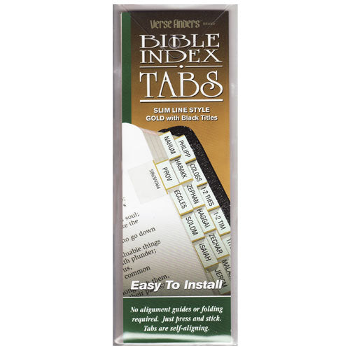 Bible Index Tab Slim Line Style by GT Luscombe