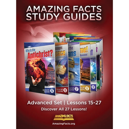 Amazing Facts Study Guides Advanced Set (15-27) by Bill May