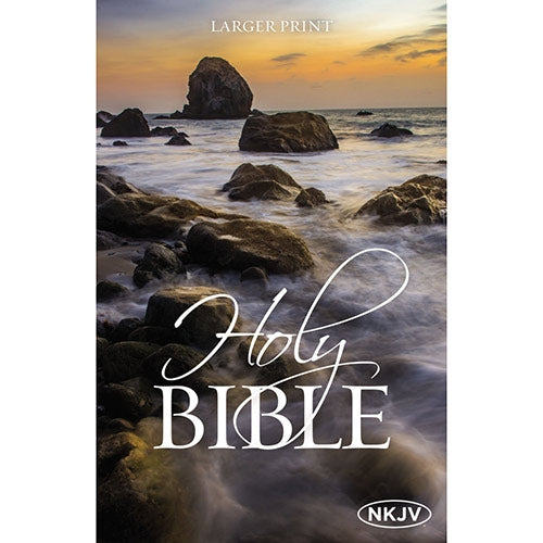 NKJV Bible  (Paperback) Large Print